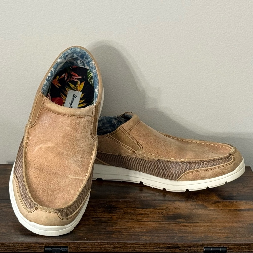 Tommy Bahama Paradise Around Tan Slip-On Shoes